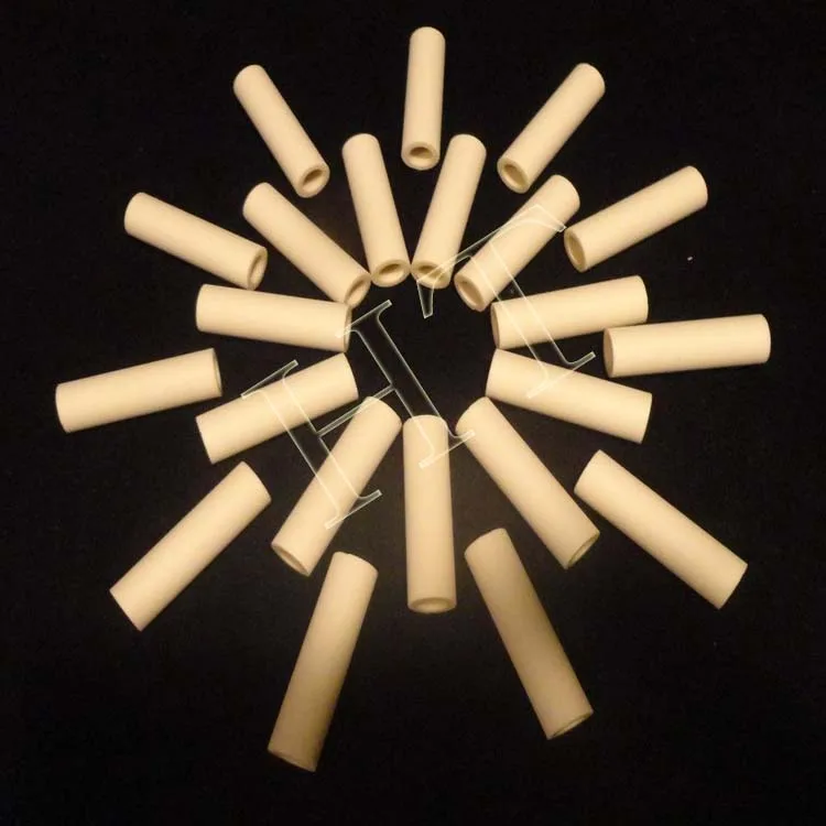 HT 1650C high purity 99.7% alumina ceramic tube Al2O3 tube