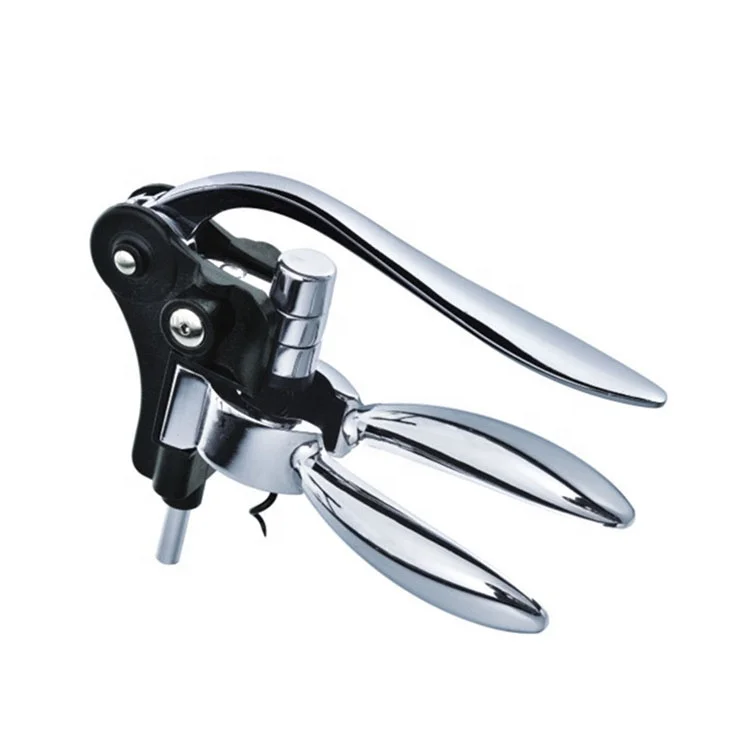 
Customized Logo Plated Metal Eco-friendly Alloy Rabbit Wine Opener 