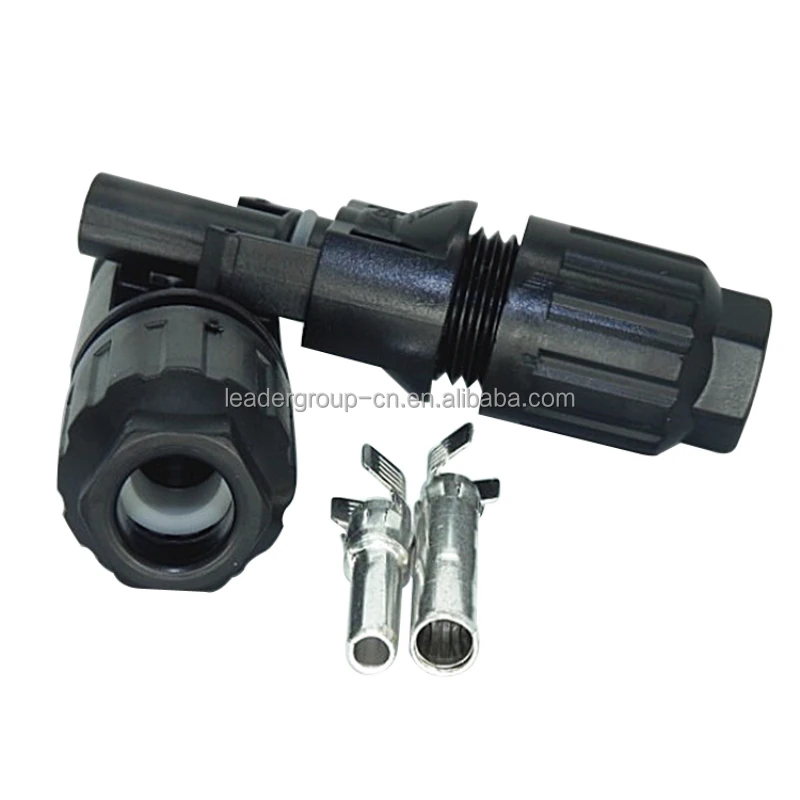 25 Years Warranty IP68 Waterproof Solar Connector Male and Female Plug Solar Panel Connector for Photovoltaic Cable Extension