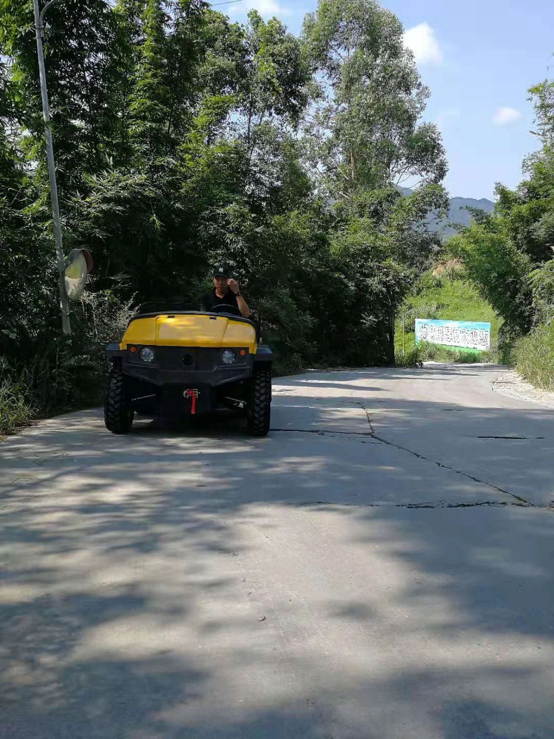 6KW with cargo box farm beach all terrain farmer car