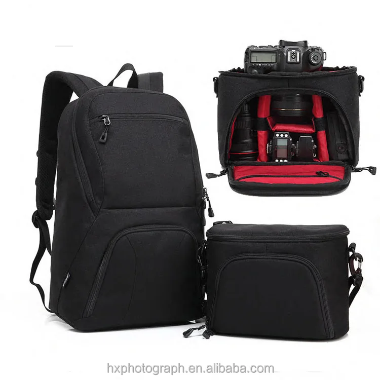 Professional Camera Accessories Bag Large Capacity DLSR Camera Bag Backpack for Canon Nikon Camera