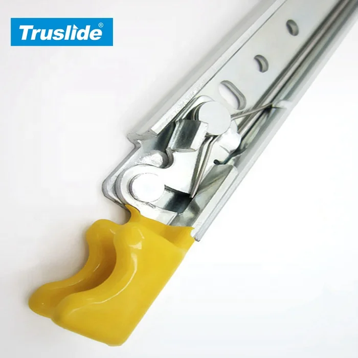 High Quality 76MM Lock-in and Lock-out Heavy Duty Full Extension Caravans Slide for Pulling Stove