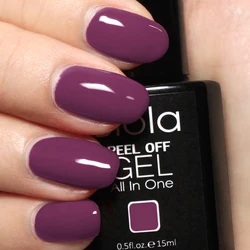 SDC Vegan Peel off 1 step gel nail polish uv led for personal use nail paint