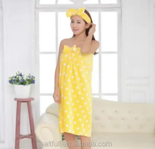 2017 hot new products hot sexy girl photo microfiber shower spa body wrap bath towel