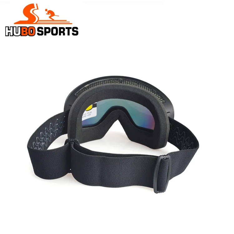 HUBO 193A mirror lens ski goggle anti fog snow goggles myopia CE certificate designer ski goggles