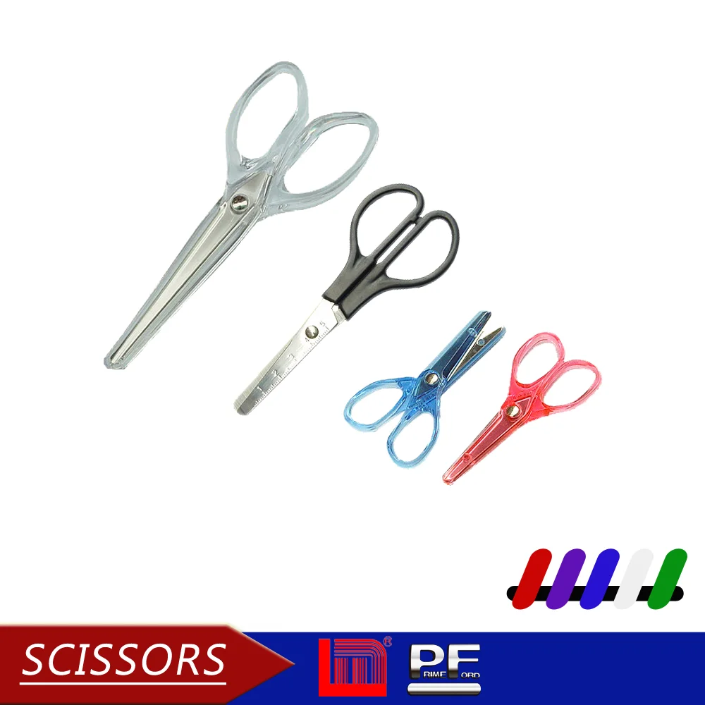 
Safety Mini Clear plastic kids scissors 