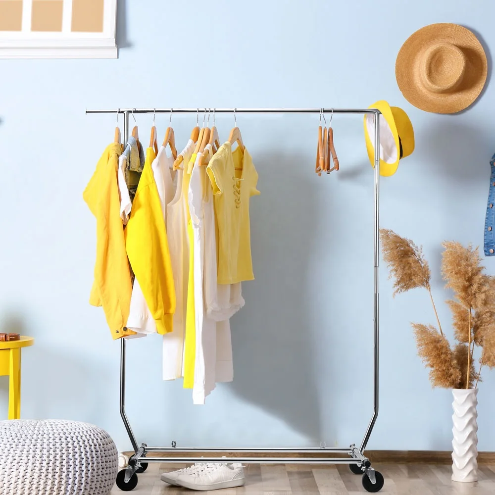 Wholesale Store Metal Clothing Display Cloth Drying Hanger Dryer Rack