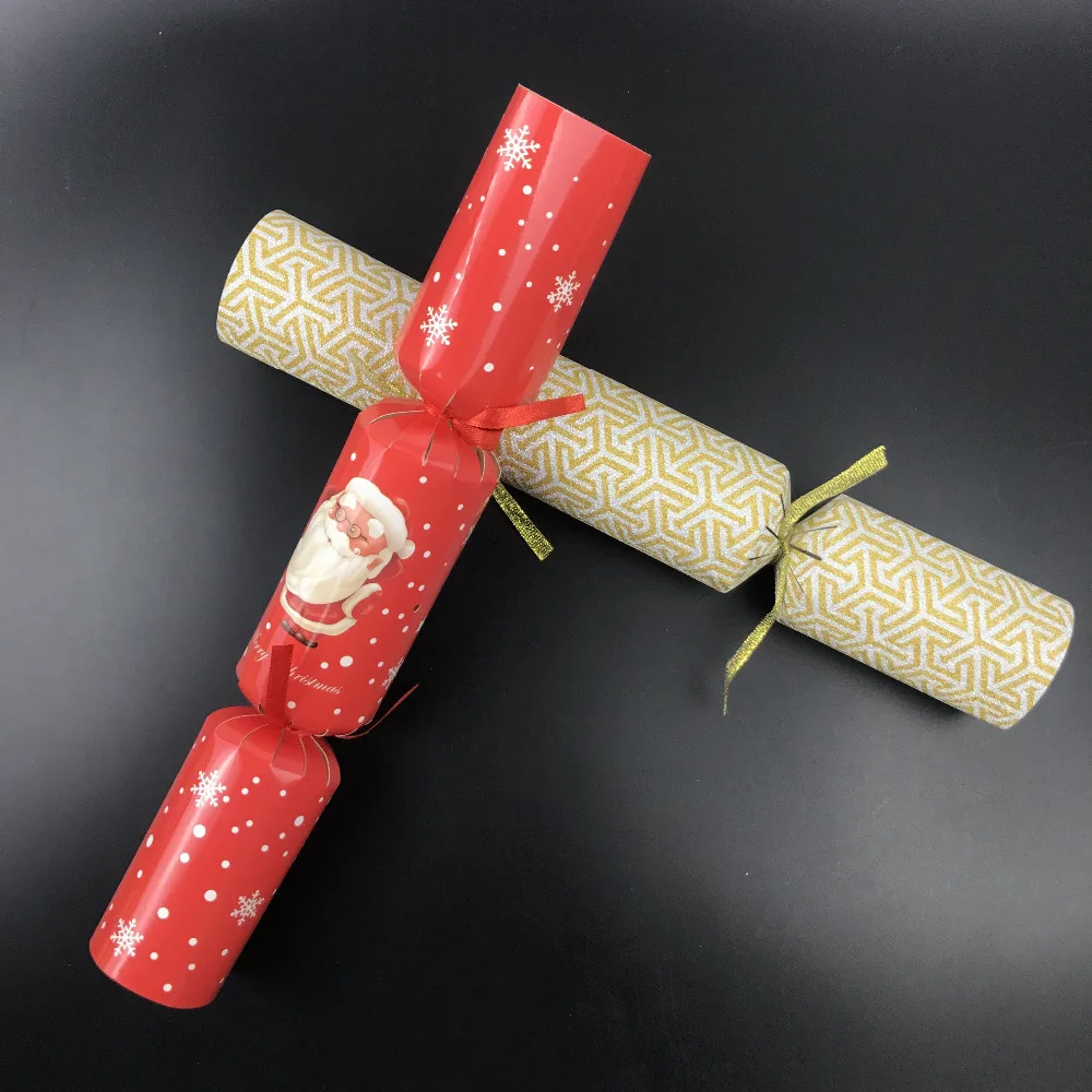 Custom Colorful Party Paper Christmas Cracker Indoor Fireworks