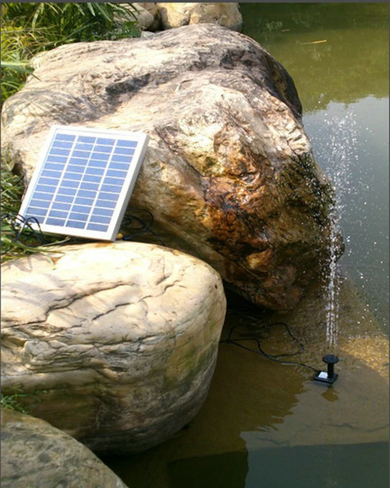 5W Solar powered Fountain Pump Solar garden Pump for Fountain Pool Garden Watering
