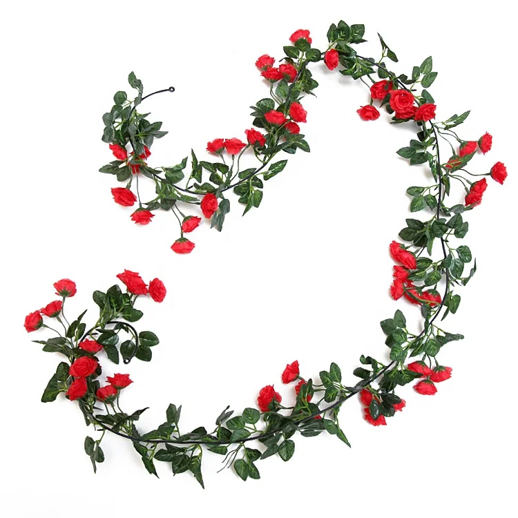 Wholesale artificial flower hanging vine greenery