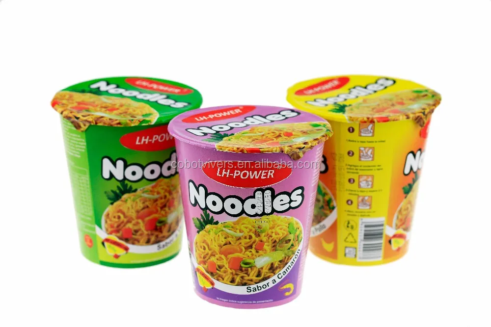 65 g halal cup of instant noodles, cup of noodles pasta shrimp flavor