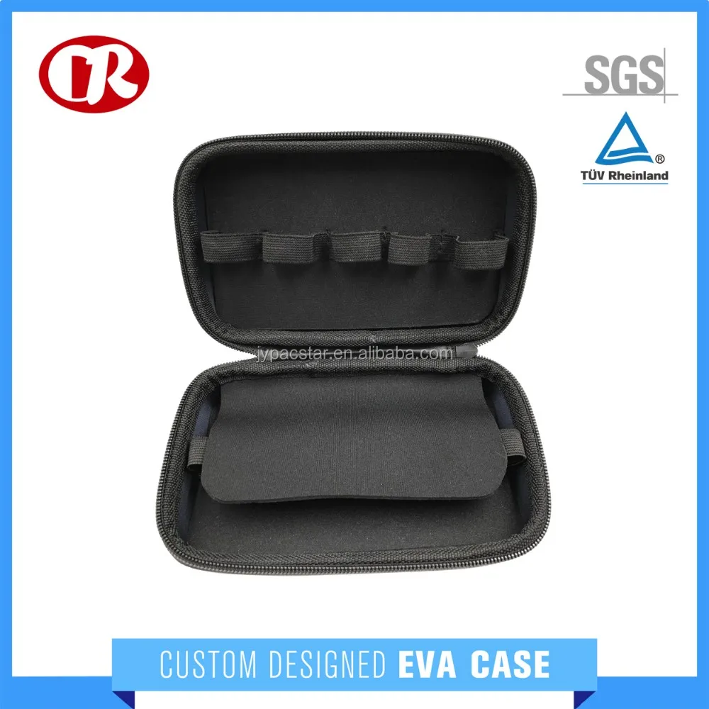 OEM ODM support mini custom hardshell hard disk shell waterproof eva essential oil carrying case for traveling