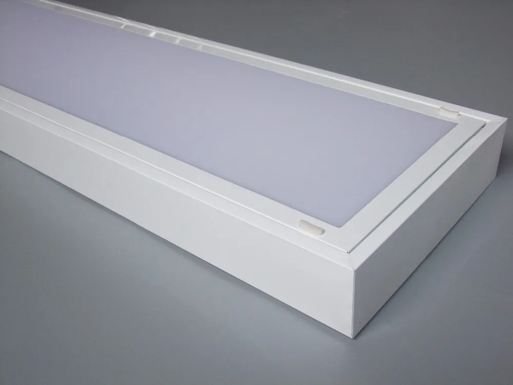 600*1200 2*4 emergency aluminum louver tube light anti-glare dali dimming supermarket lighting led grille lamp