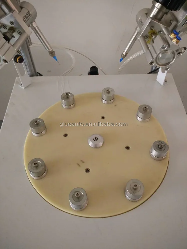 automatic silicone dispensing machine for LED bulbs,2500pcs/h capacity automatic glue dispenser gluing machine