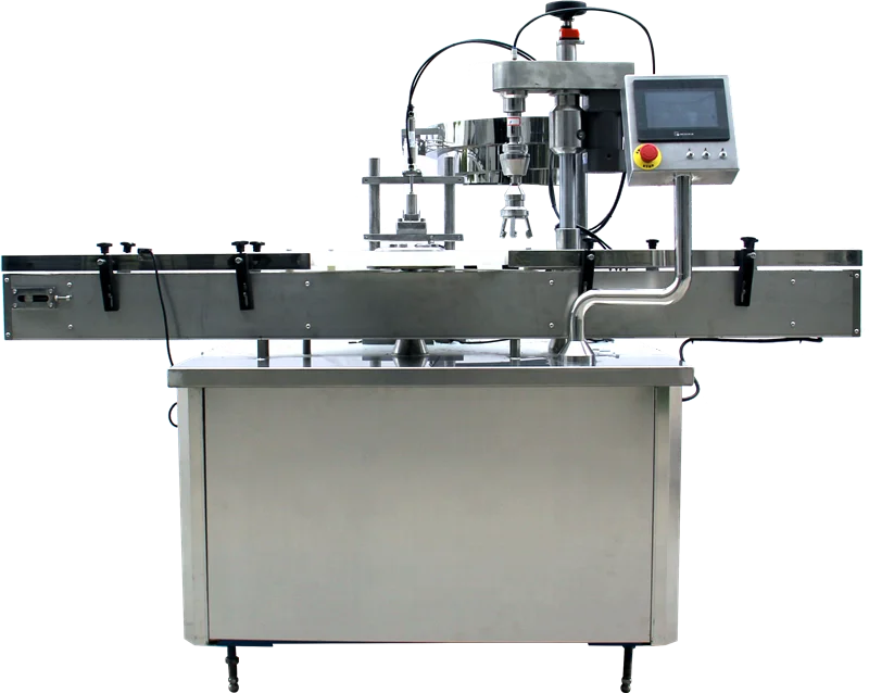 
SG-Automatic plastic Pet PE bottle cover capping machine 