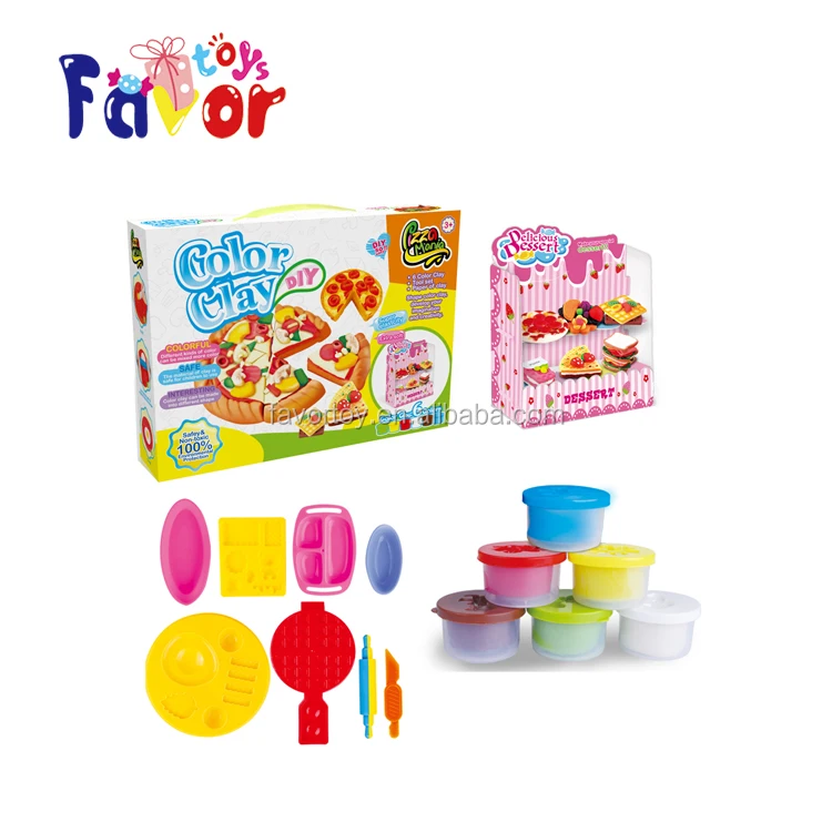The Best Tools Toys Dough Games Set Play Dough Clay Set for Kiddiy