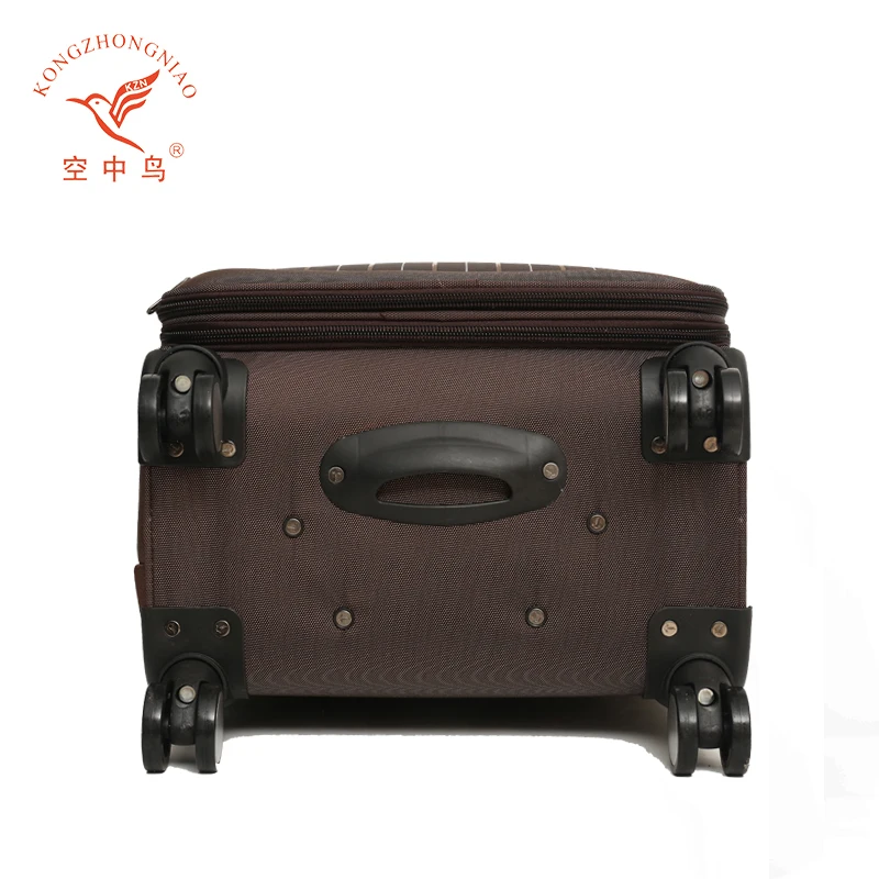 Wholesale Fashion  four spinner wheels expandable soft travel trolley luggae case suitcase bag sets