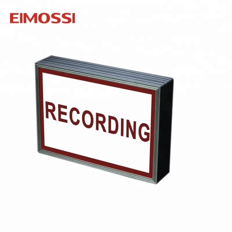 
DC24V Recording studio room led signage 