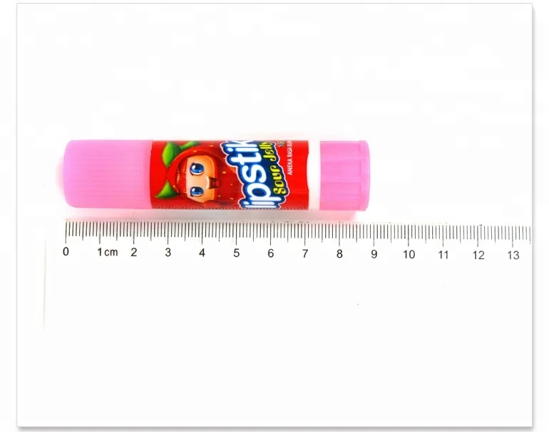 Hot sale crazy jam jelly toy lipstick shape candy for kids