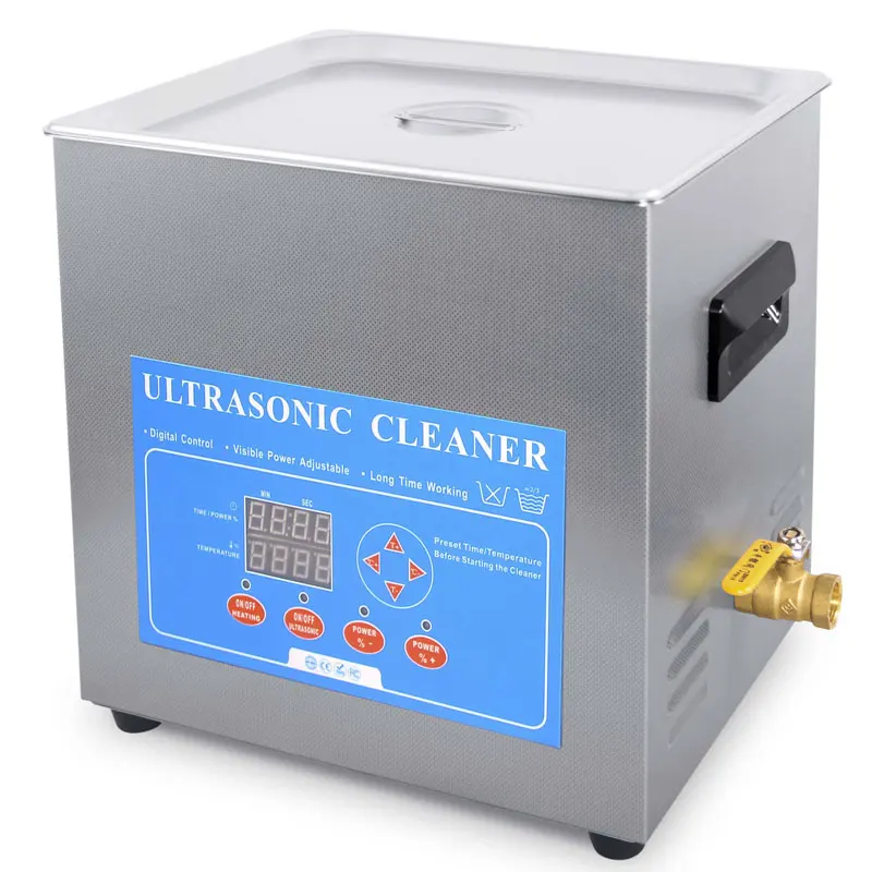 10L Automatic Sweep Frequency Lab Sonicator Bath Ultrasonic Cleaner