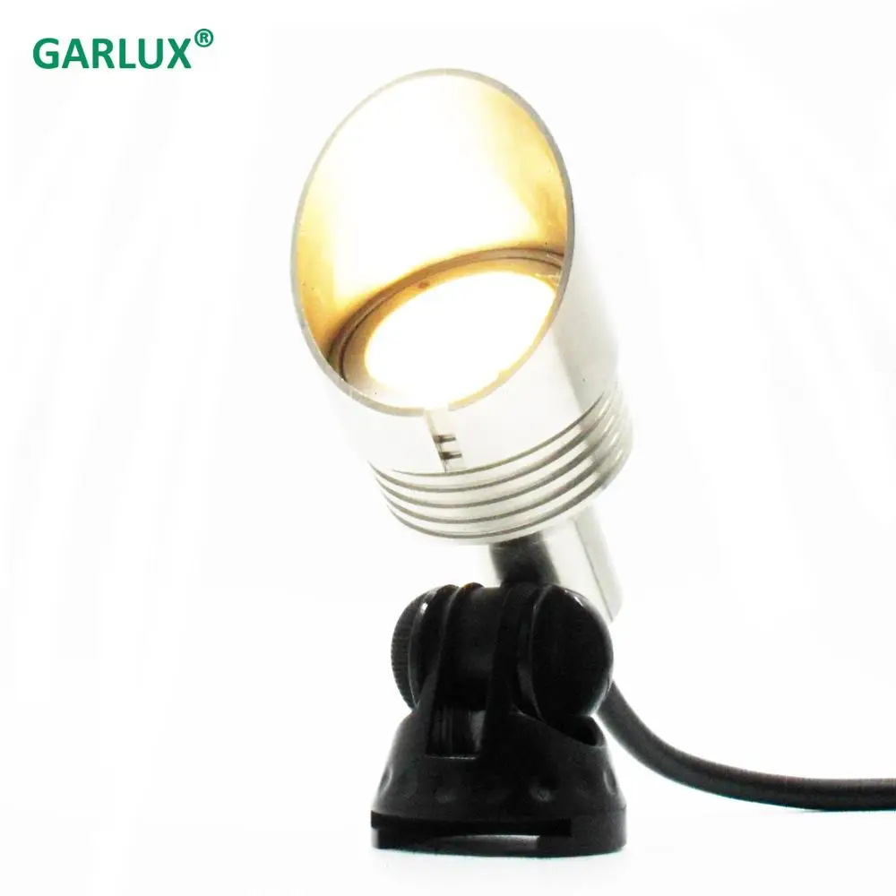 12/24 В, 4 Вт, светодиодный Ландшафтный фонарь, садовый фонарь с шипами