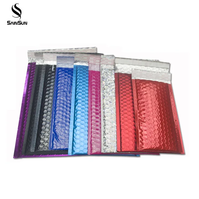 
Self Adhesive Poly Plastic Courier Metallic Foil Mailing Envelope Bags Low Moq 