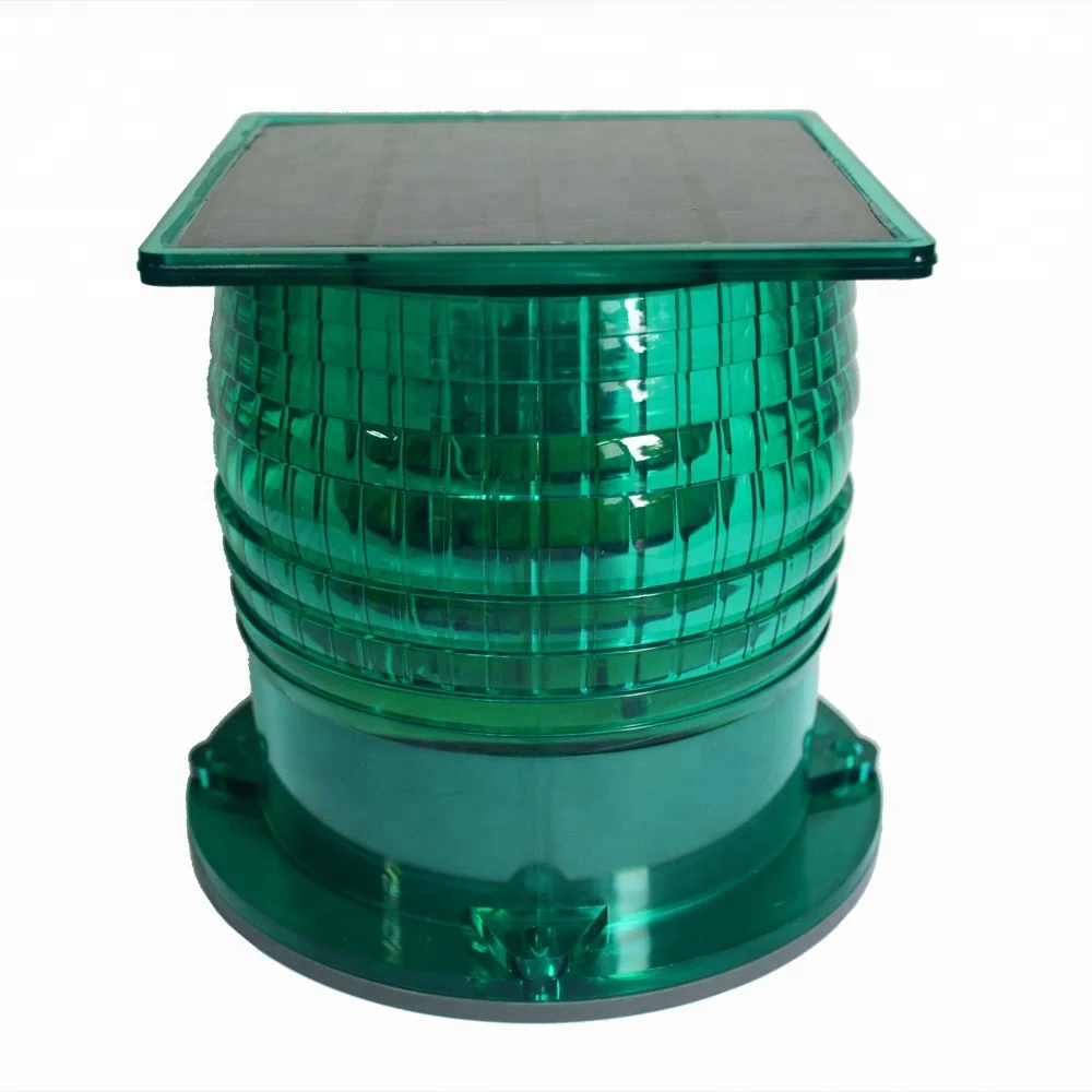 Long Autonomy Marine Barge Navigation Solar Powered Led Boat Light for Non-powered Ship