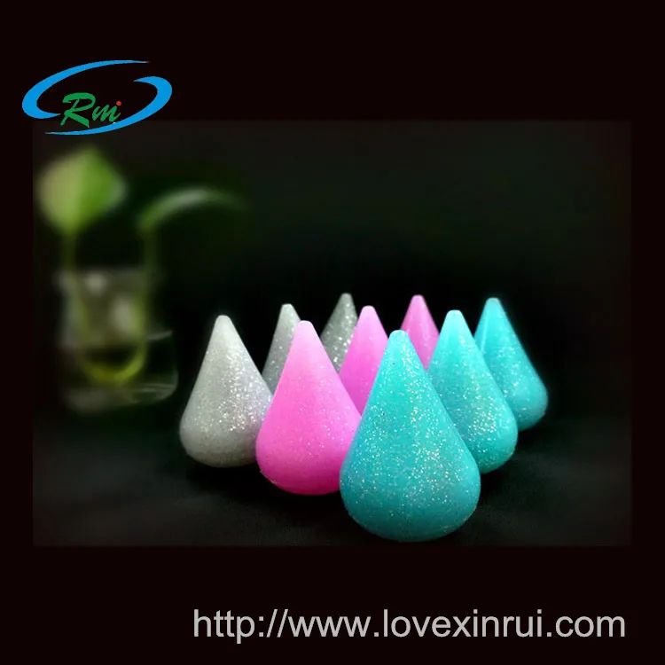 
Newest Sweet Silisponge Makeup Blender Glitter 3D Silicone Puff 