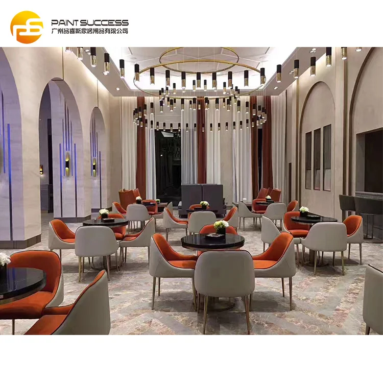 Manufacturer wholesale custom made hilton hotel resort luxury 5 star hotel lobby furniture