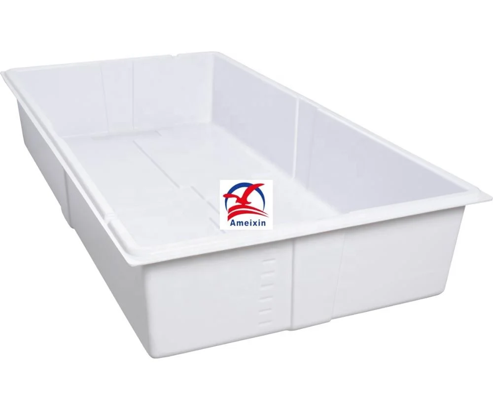 Plastic Hydroponic Cultivate Tray Hydroponic Growing Flat Tray