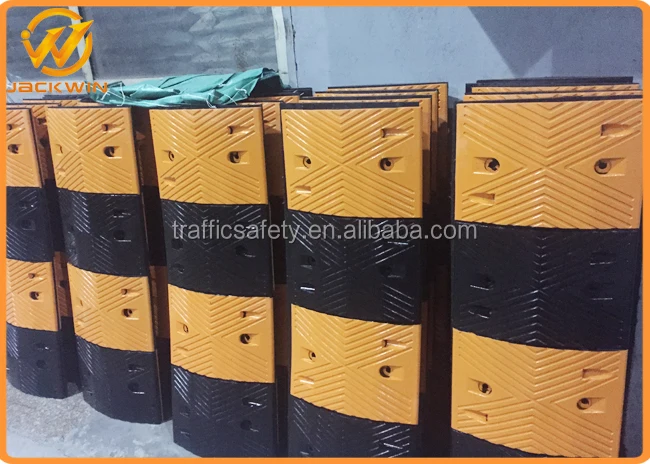 High Compression Resistant Rubber Speed Bumps For Sale