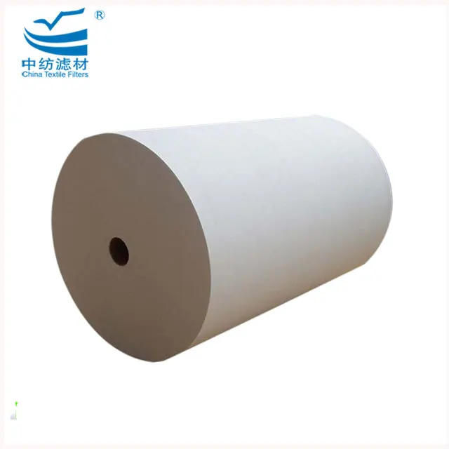 Hot Sell Washable Car Laboratory Ptfe Hepa Filter Media Material Vacuum Cleaner Polypropylene Price Air Filter Paper Roll