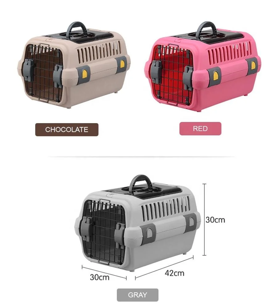 Portable Airline Approved Pet Kennel Cats Travel Cage Car Travel Vet Visit Dogs Carrier Crate Outdoor Kennel