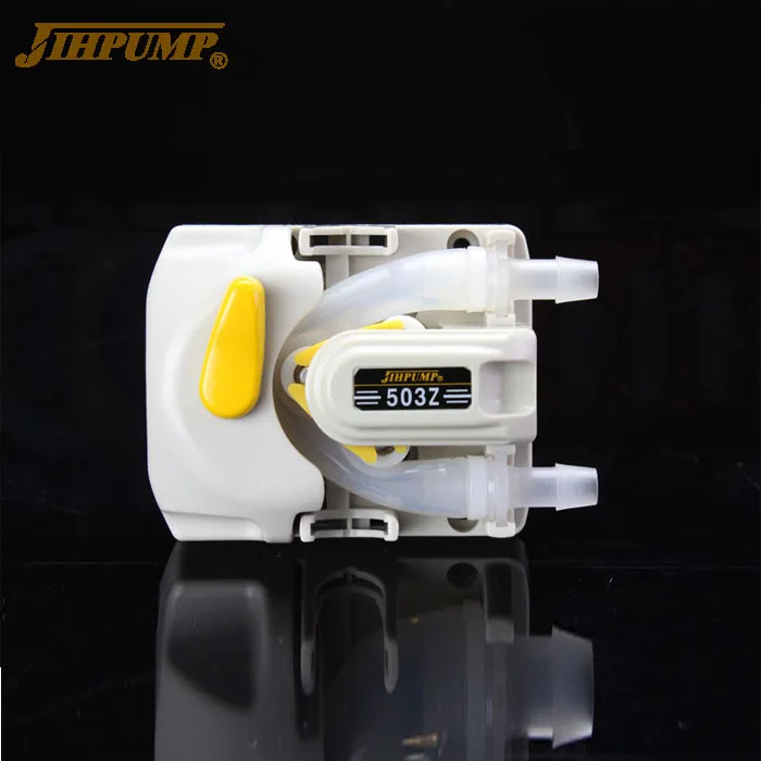 JIHPUMP 503Z High Quality Small Mini Micro oem Easy Load Peristaltic Pump Water Liquid Dosing Transfer Hose Pumps Market Price