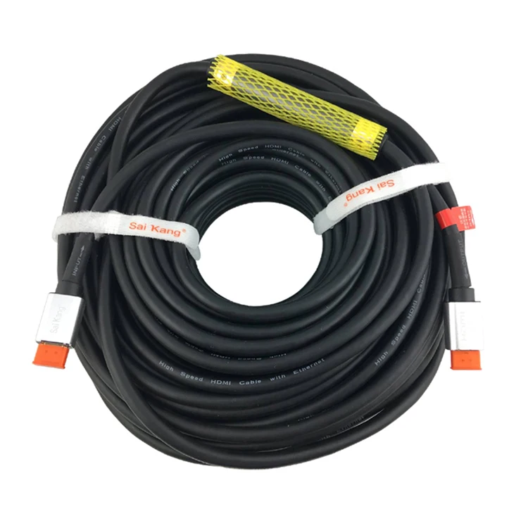 14years factory free sample custom extension BC fiber active optic audio video engineering line hdmi extension cable