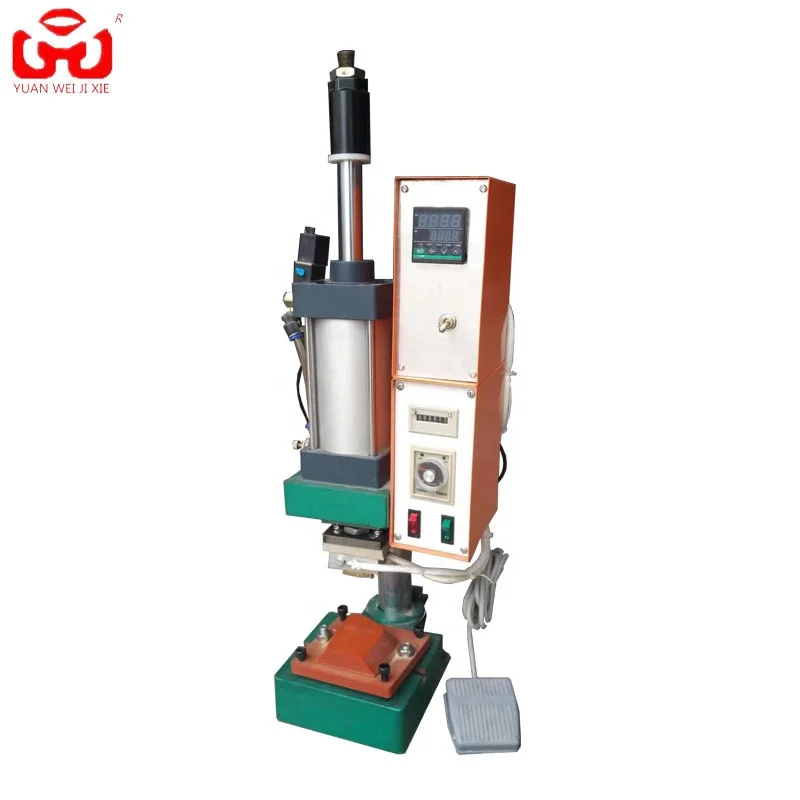 small pneumatic heat leather/paper/wood embossing machine