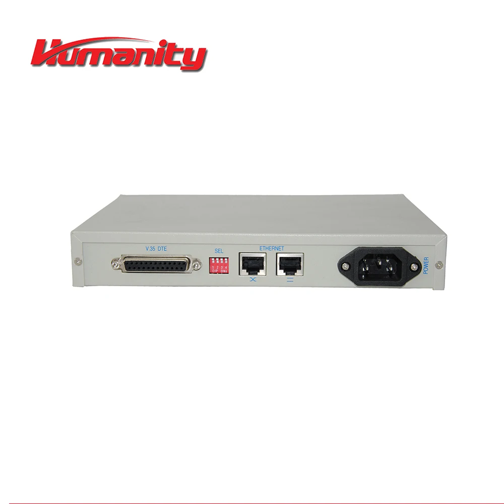 Ethernet over V3.5 solution HM-C110 Humanity V.35 to Ethernet Protocol Converter