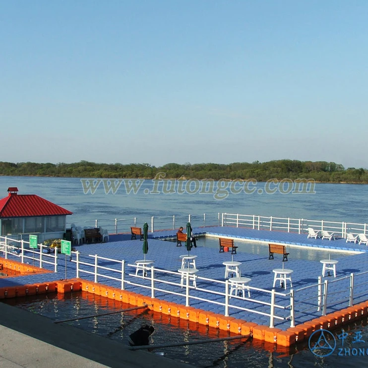 Modular Floating Pontoon System Swimming Pool Float Dock Bridge Platform