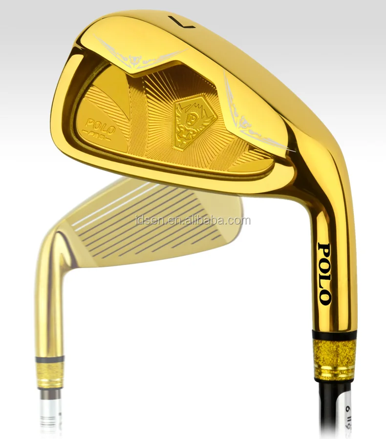High quality custom Golden golf club iron #7 head