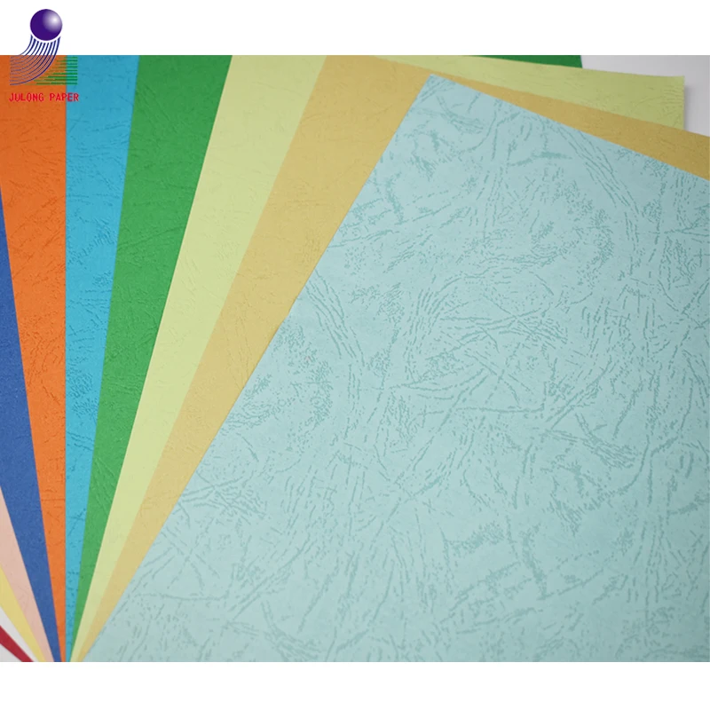 Book Binding Cover Leather Grain Cover Paper