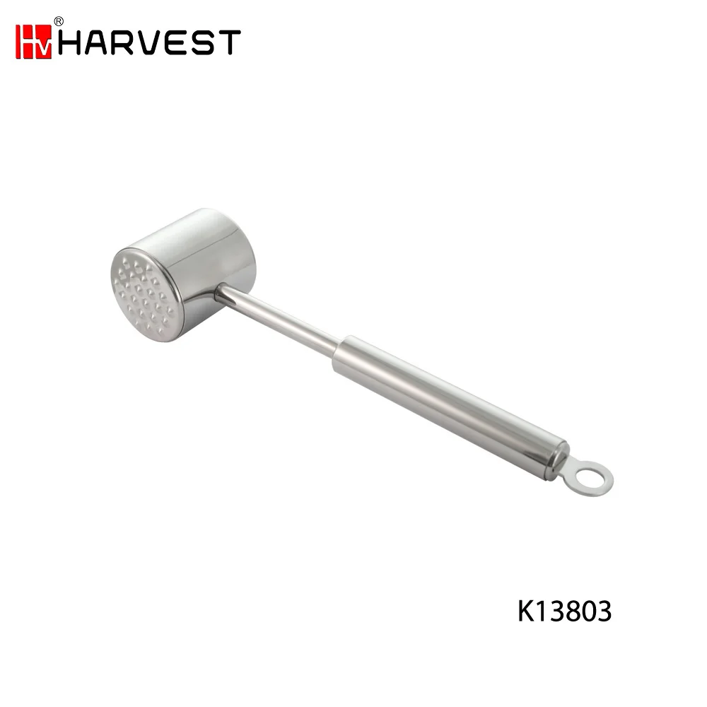 
Stainless Steel Kitchen Hardware Meat Hammer And Tenderizer 