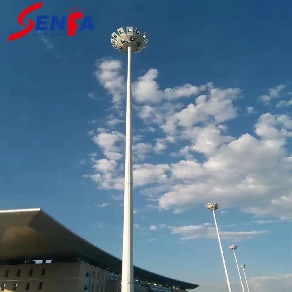 25-50 Meters LED High Mast Lighting with High Quality  High Quality