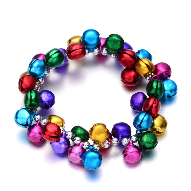 Christmas Party Jingle Bell Bracelet Christmas Bell Bracelet For Kids Jewelry Christmas Gifts