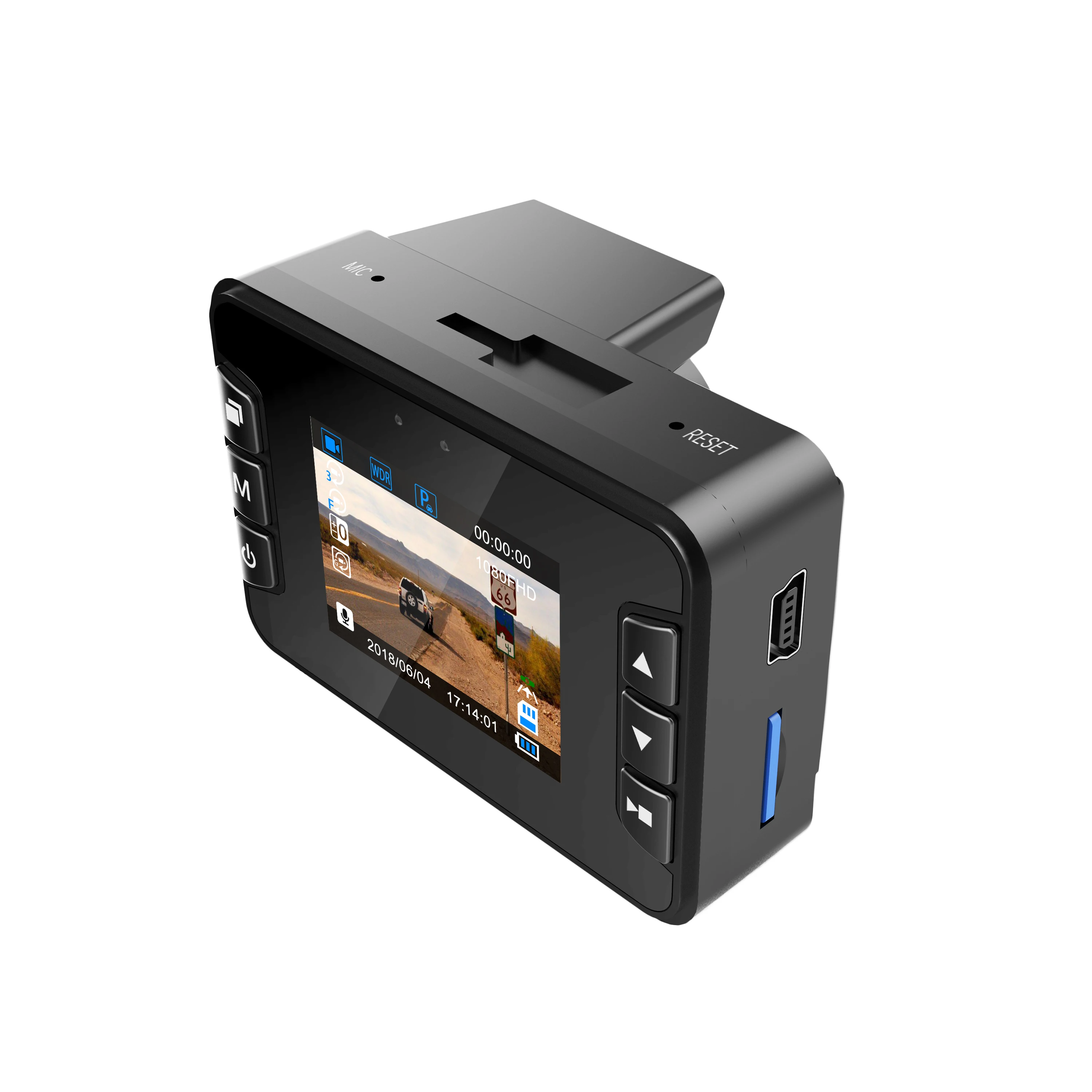 Night Vision 1080p Fhd 1.5inch Magnetic Wifi Dash Camera Car Dvr