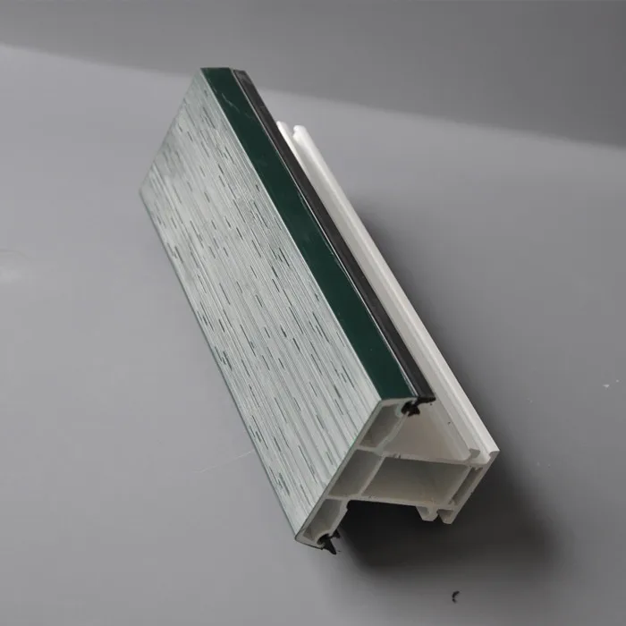 ASA PVC Co-extrusion Profile UPVC Window Profiles Producer
