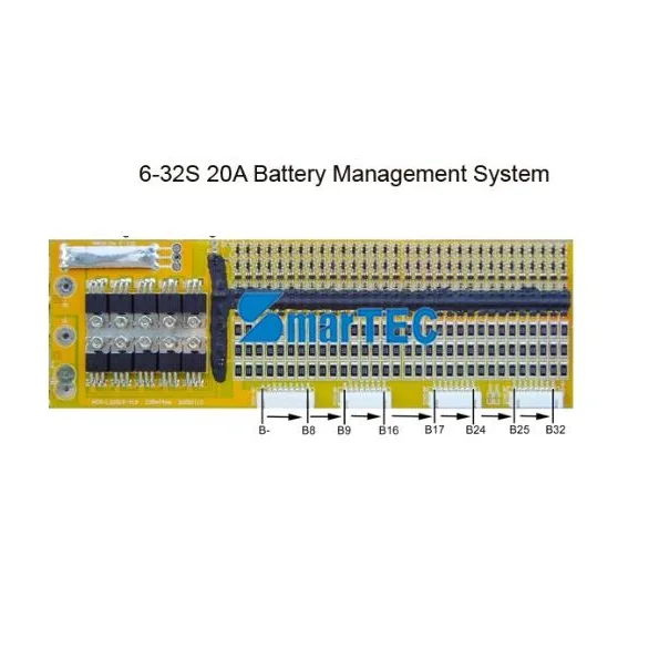 120v EV battery bms 32s li-ion for electric vehicle