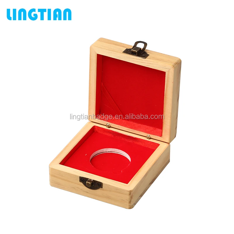 LINGTIAN 2019 деревянная витрина для монет с индивидуальным дизайном