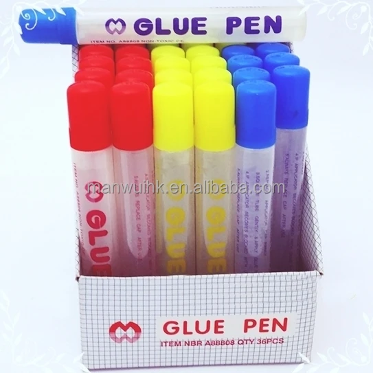 
2016 Hot Sales 50CC Stationery Crystal Clear Liquid Glue 