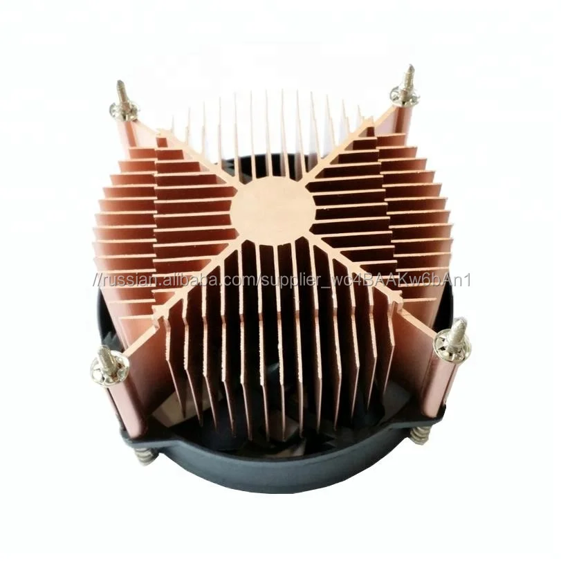 Лучший процессор Охлаждающий вентилятор intel разъем lga 1155 необходимо с простой ребра радиатора Вентилятор цвета