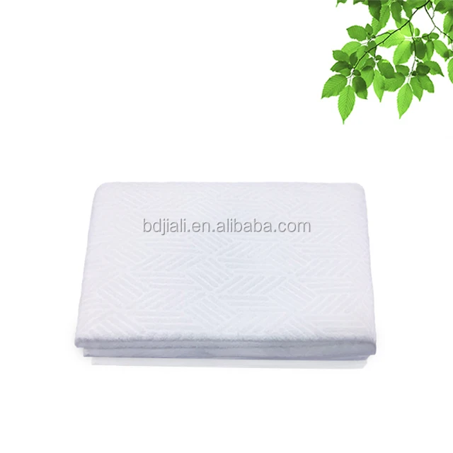 High quality microfiber white muslim embossed ihram hajj towel factory supply